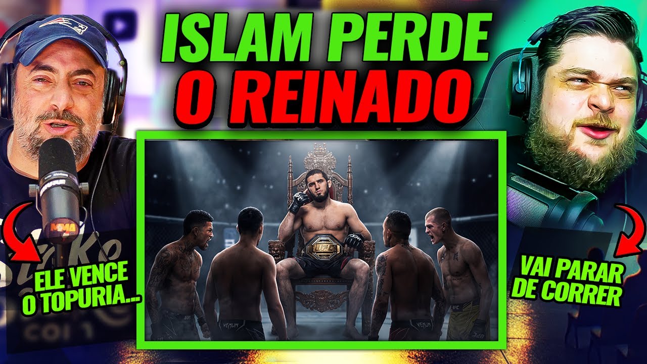 MAKHACHEV FINALMENTE DA SINAIS DE QUE VAI PARAR DE CORRER
