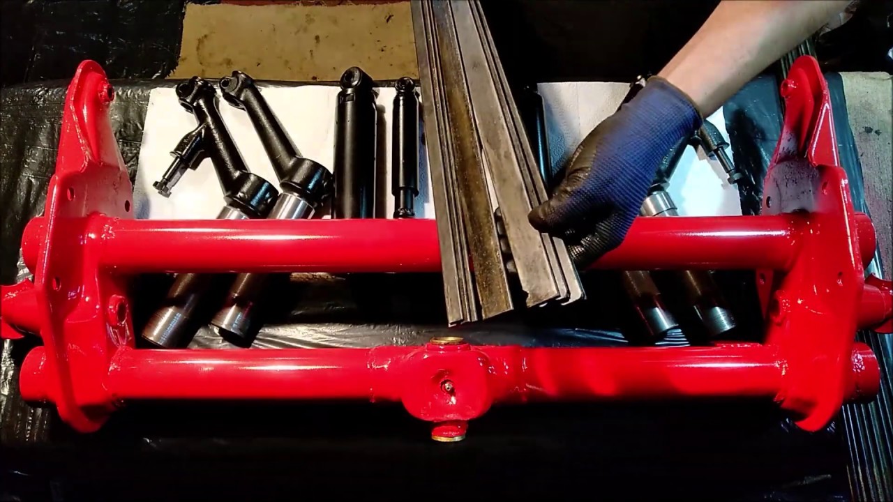 Restaurando a Suspensão Da Kombi - Primeiros Passos Para Montagem das Molas - FullHD - Parte 10