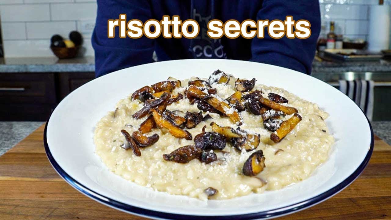 Как приготовить идеальное сливочное ризотто с грибами