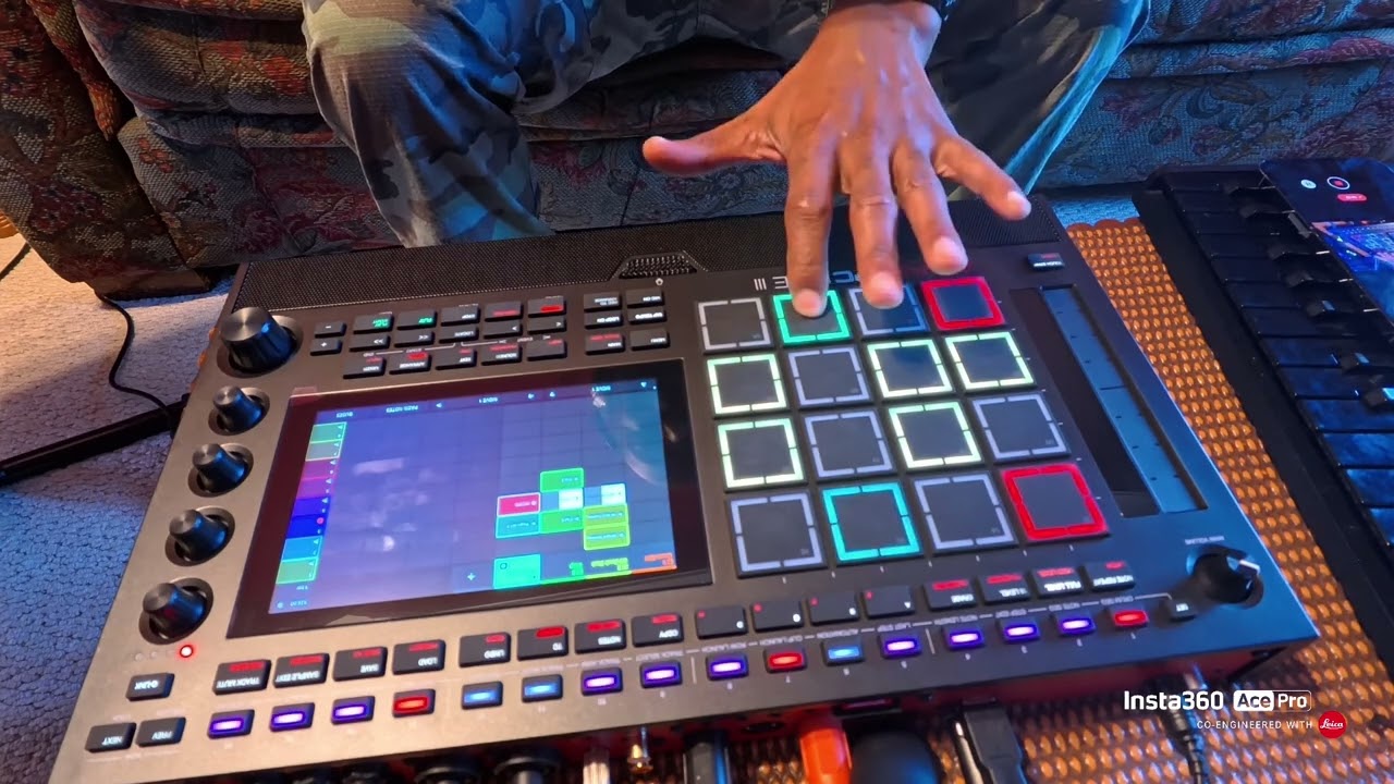 MPC Live 3 x O’Jays Backstabbers