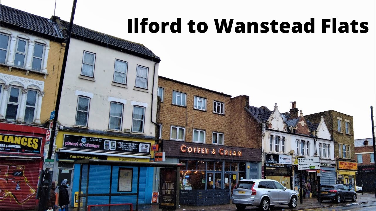 East London Winter Walk- from Ilford Station to Wanstead Flats/ February 2021