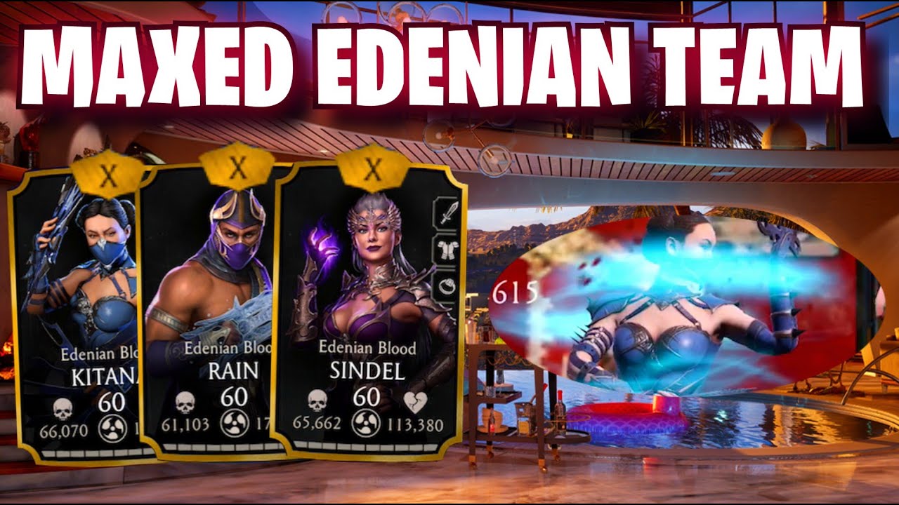 I Tried MAXED Edenian Blood Team vs HARDEST Tower Battles! MK Mobile