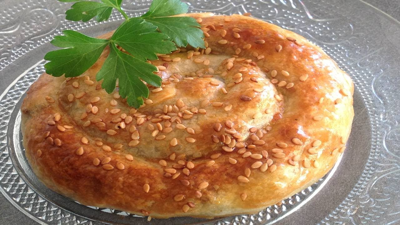 Serpentins aux épinards ( en français) Recette turque