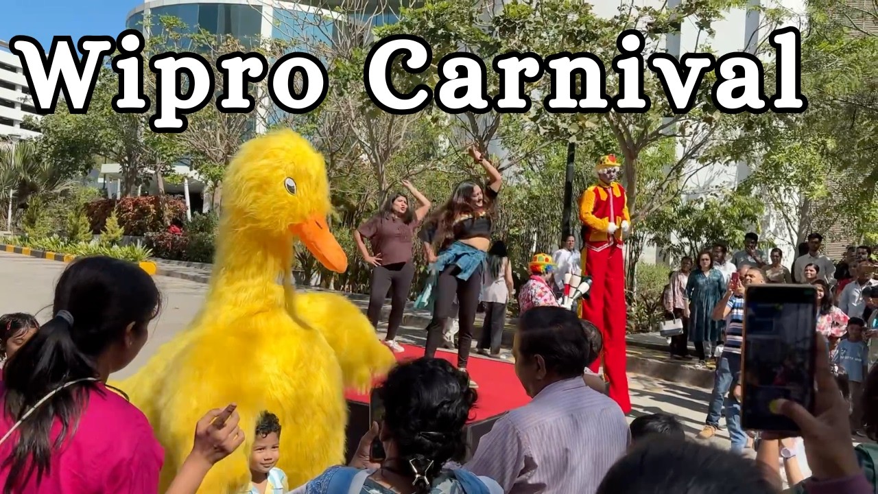Wipro Pune Carnival 2026 🎉 Full Event Tour |Songs 🎸 Games 🏆 & Fun🕺