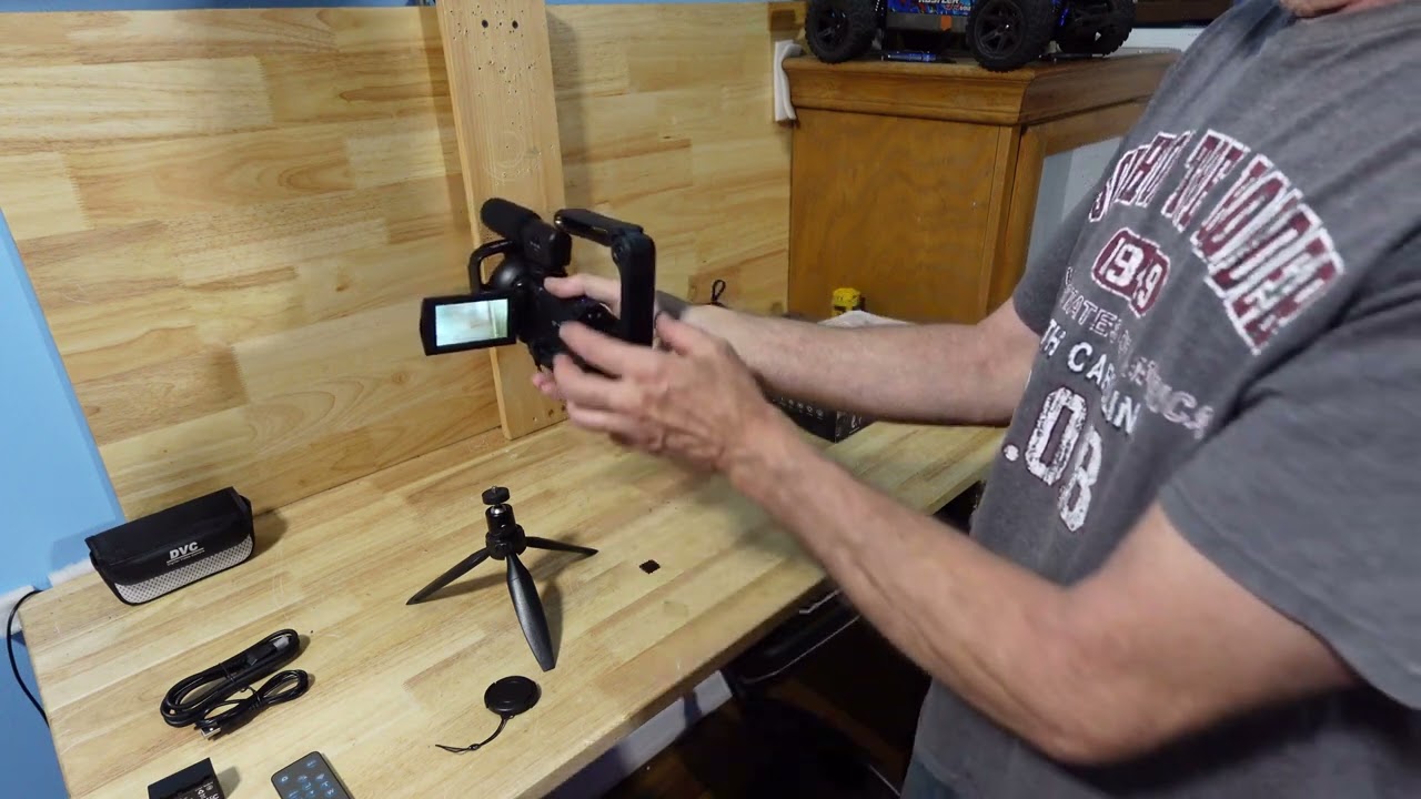5K Video Camera Camcorder, UHD 64MP Vlogging Camera for YouTube with 3