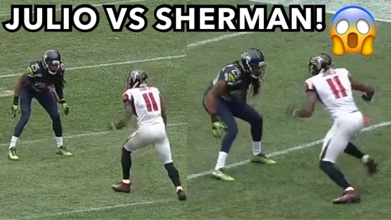 Julio Jones vs Richard Sherman (2016) WR vs CB