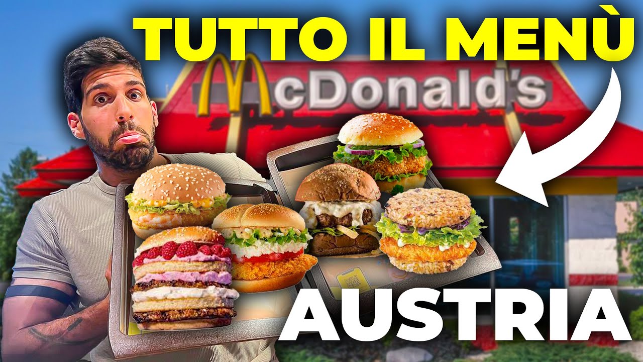 MANGIO TUTTO IL MENÙ DEL MCDONALD’S PIÙ GRANDE IN EUROPA