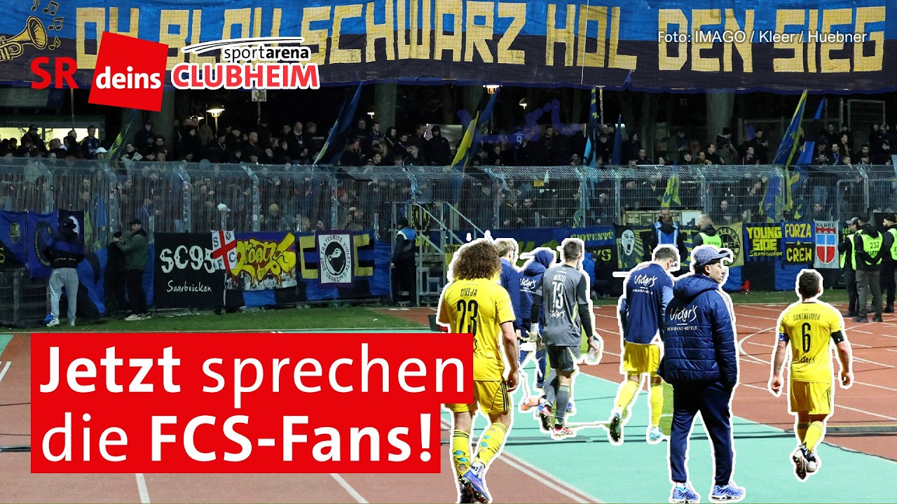 Fußball: sportarena Clubheim – mit den Fans des 1.FC Saarbrücken