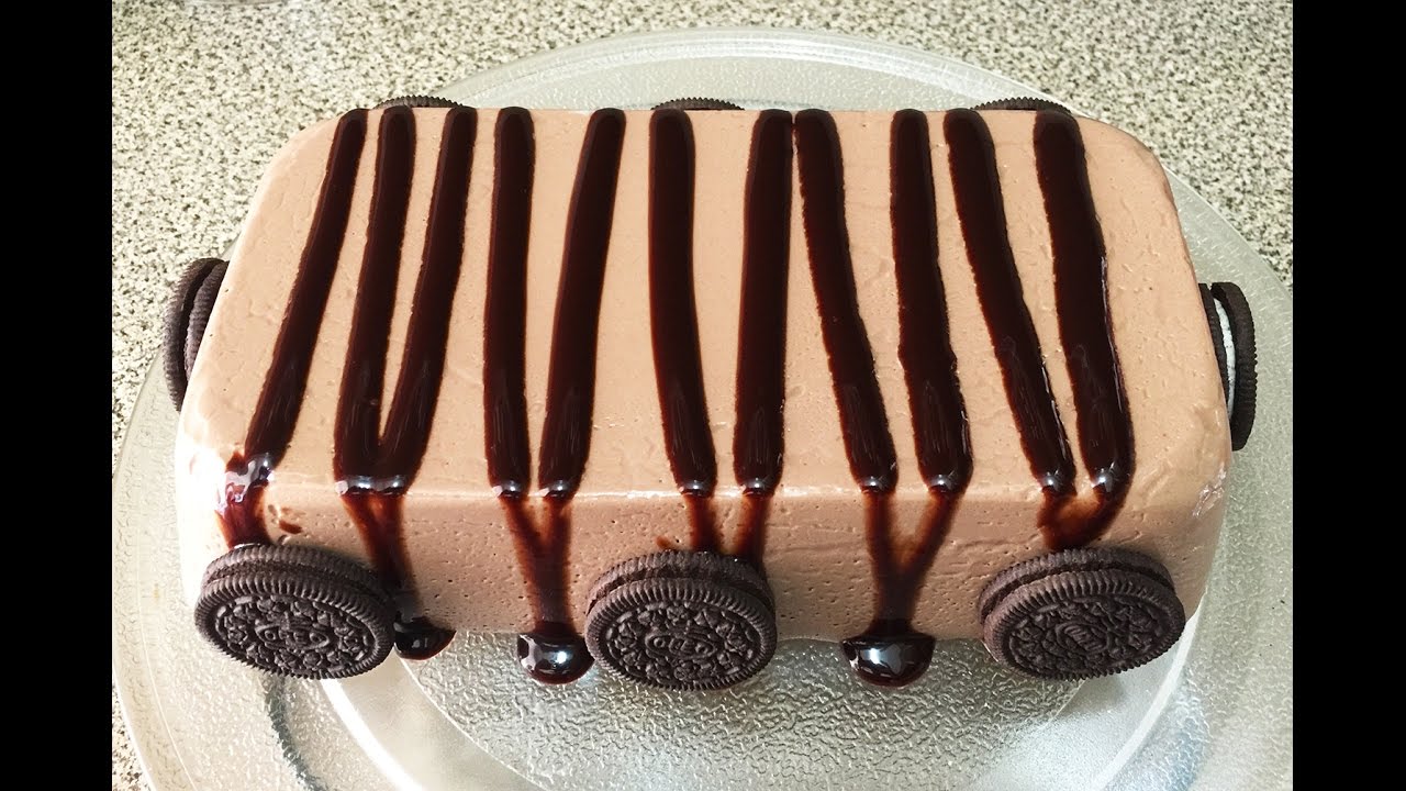 Gelatina de oreo Con chocolate