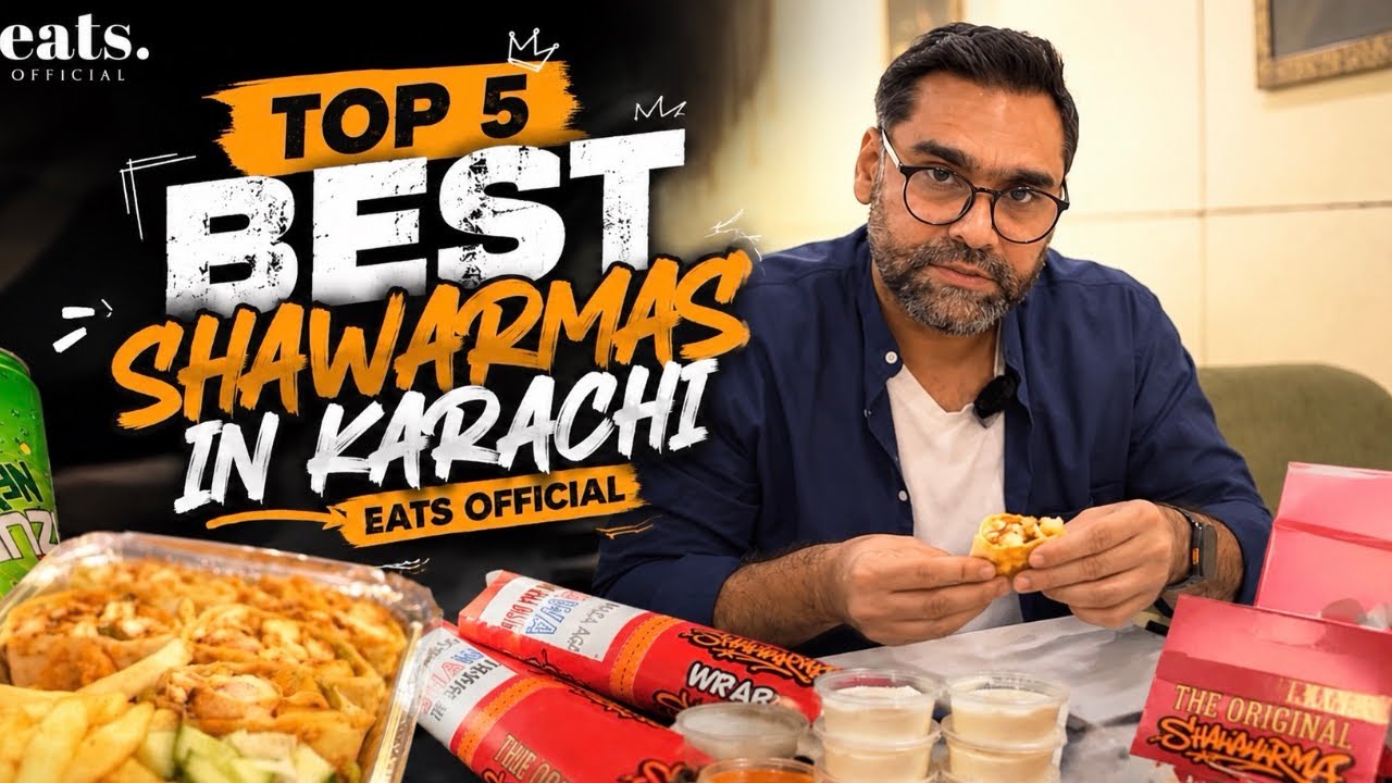 ТОП-5 ЛУЧШИХ ШАВАРМ В КАРАЧИ | EATS OFFICIAL