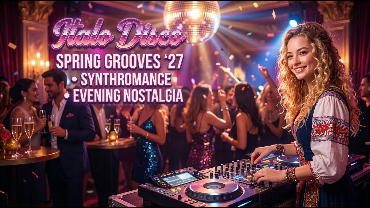 Italo Disco Spring Party 2026 • Lost in Your Eyes, Soft Rain | Nonstop Retro Synthpop