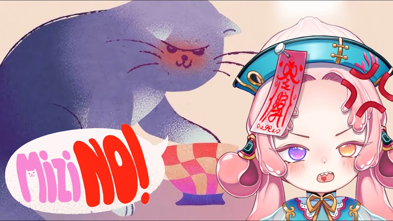 [Mizi NO!] Claws off! Kitty! MEOWWWW! #vtuber #envtubers