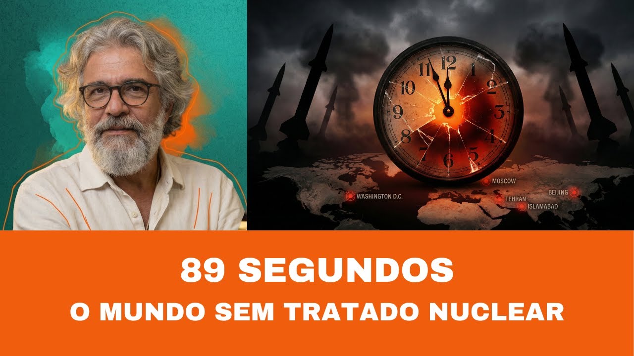 NEW START ACABOU, O RELÓGIO NUCLEAR MARCA 89 SEGUNDOS — O MAPA DA NOVA CORRIDA ARMAMENTISTA
