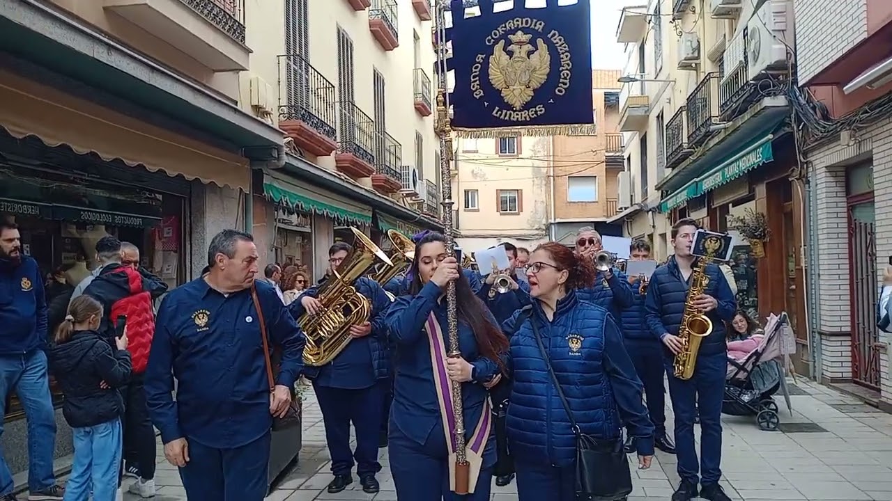 Linares(Jaén) Pasacalles Extraordinario Banda de Cabecera 
