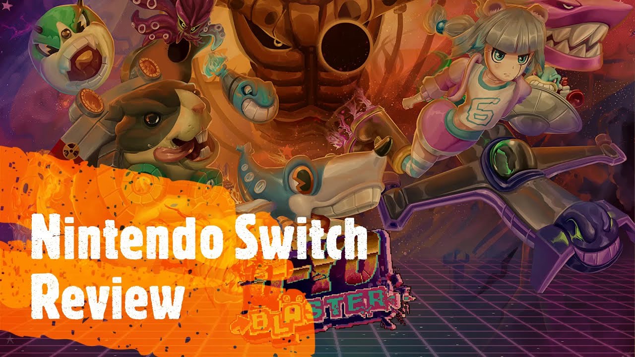 Q-YO Blaster - Nintendo Switch Gameplay Review