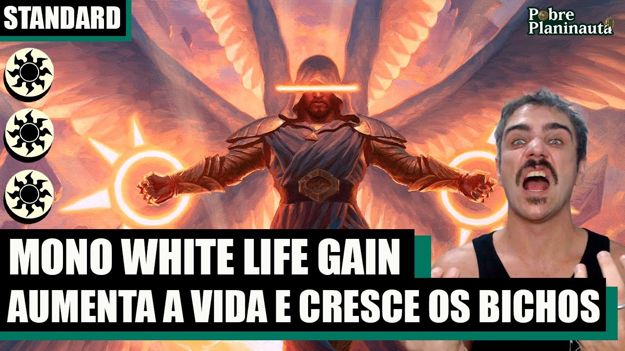 GANHO DE VIDA NUNCA ESTEVE TÃO FORTE NO META - Mono White Lifegain - MTG STANDARD FDN
