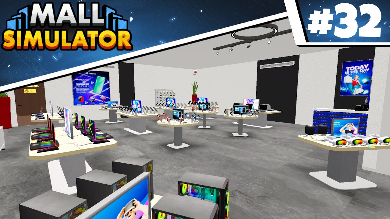 Mall Simulator 🛍️ #32 - MISSION: TECH-STORE! 💻 Schaffen wir den Ausbau?