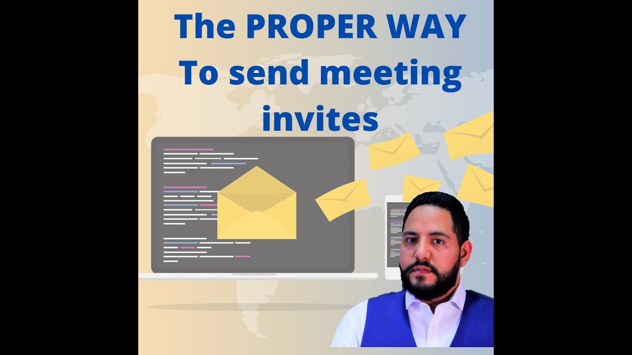 Using MS Outlook's scheduling assistant to properly send meeting invites