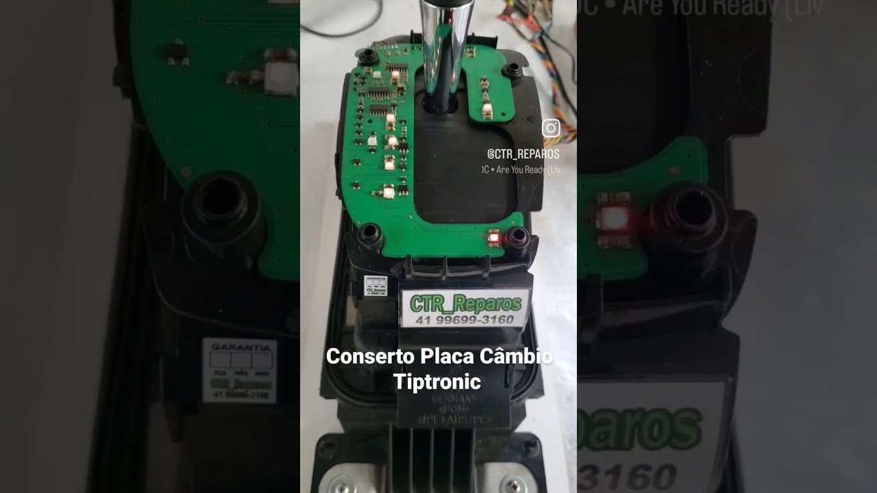 Conserto da Placa Câmbio Tiptronic VW #Golf #Newbeetle #Bora