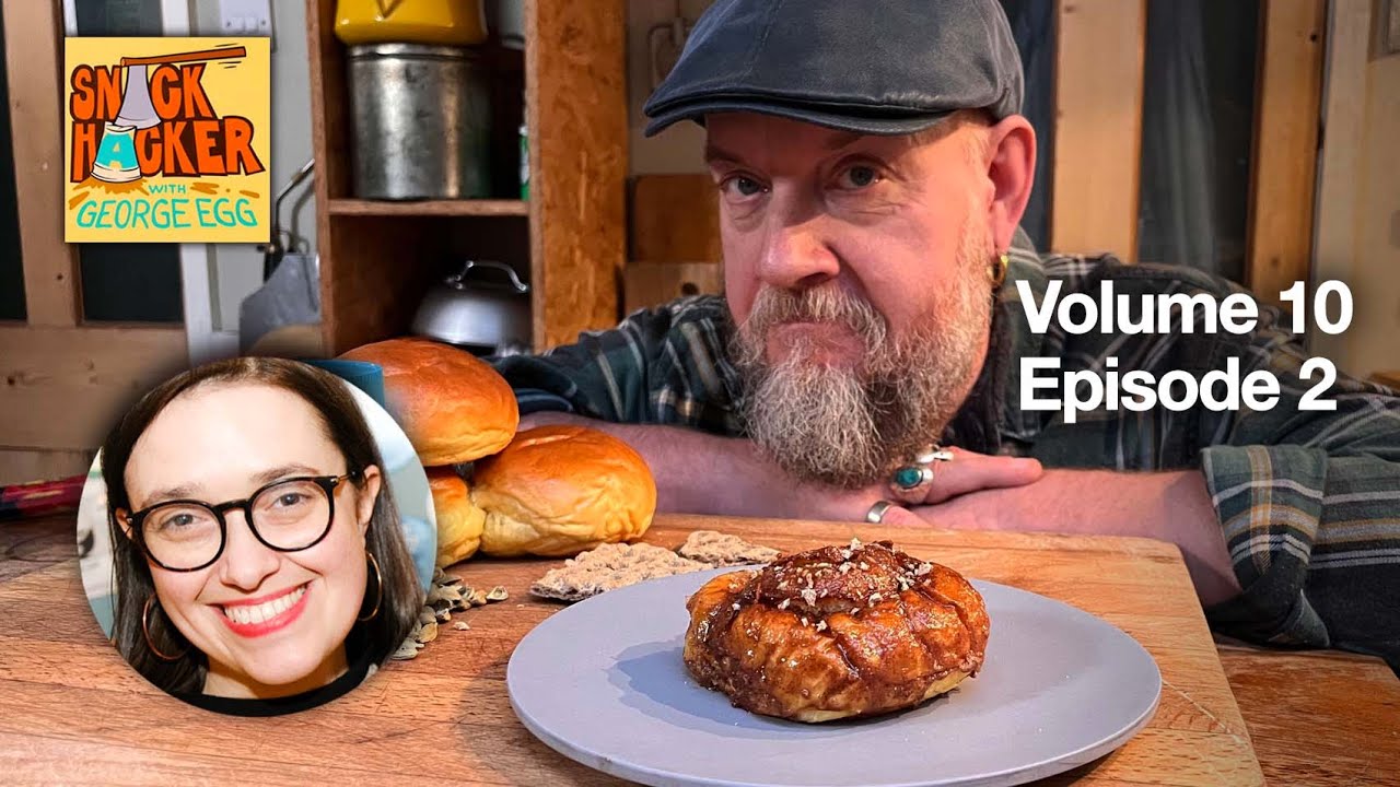 Snack Hacker with George Egg - Cinnamon Buns with Miriam Nice