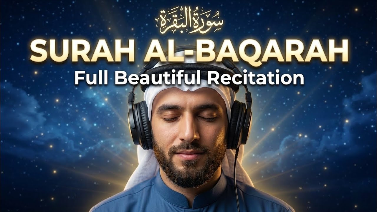 Surah Baqarah Full | Powerful Quran Recitation for Protection & Blessings | Peaceful Tilawat