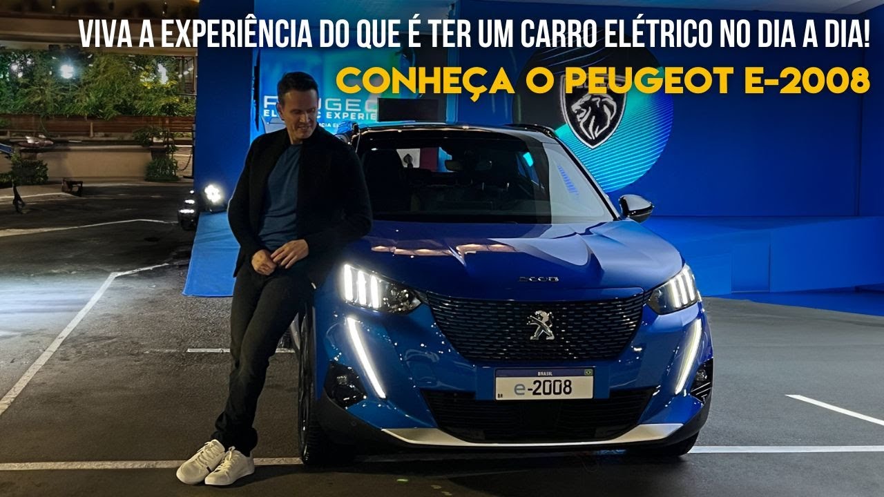 Viva a experiência do que é ter um carro elétrico no dia a dia! Conheça o Peugeot e-2008