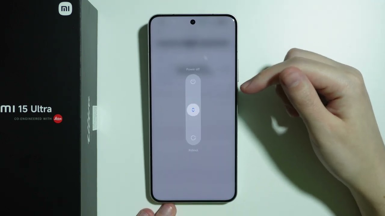 Xiaomi 15 Ultra: как использовать кнопку питания для меню питания