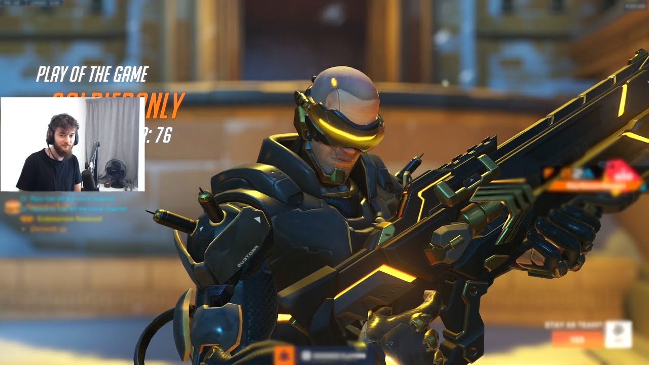 DAFRAN is SHOWING HIS SOLDIER 76 SKILL - POTG! [ OVERWATCH 2 SEASON 5 TOP 500 ]