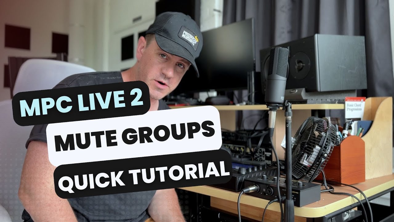 HOW TO MAKE MUTE GROUPS WITH MPC LIVE 2