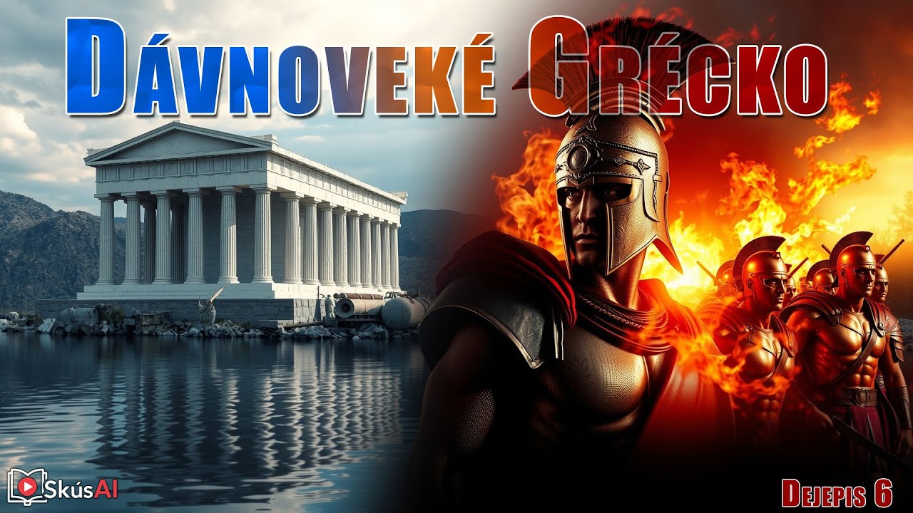 Dávnoveké Grécko: Sparta, Atény a demokracia 🏛️Dejepis 6