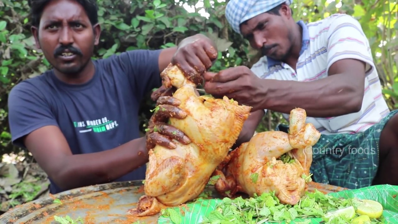 Dirty Chicken Recipe | Mud Chicken Roast recipe By Country Boys | Country foods