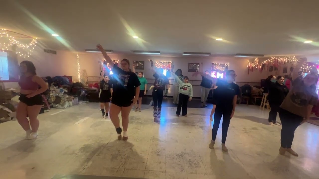 Dance team-practice “I Heard A Rumour”