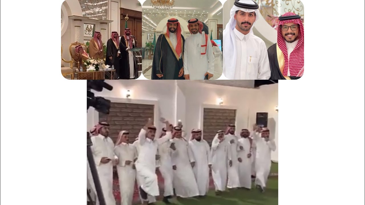 عبدالله الفريدي في زواج عبدالله الجميري