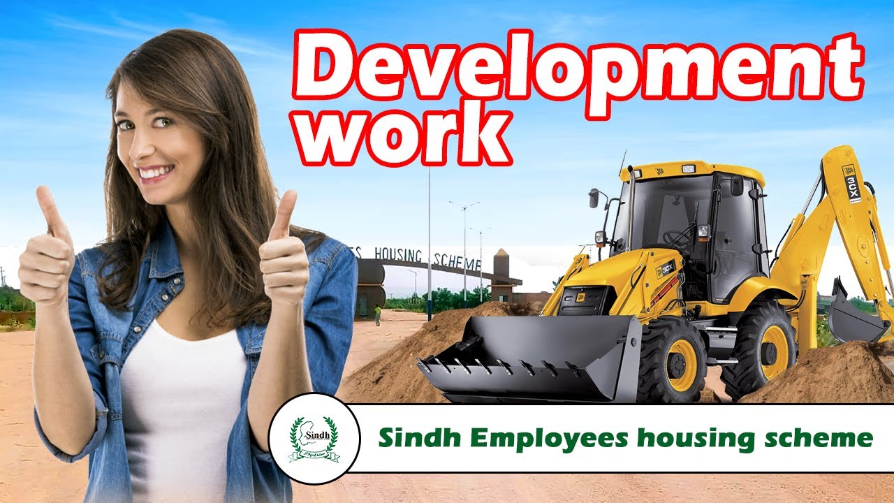 Development work in Sindh Employees Housing Scheme | Popular International