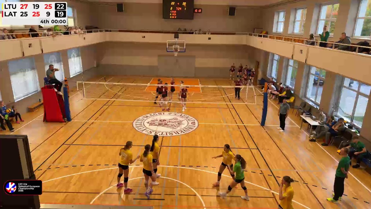 Elme Messer Baltijos moterų tinklinio lyga: Lietuva U18 - Latvija U18