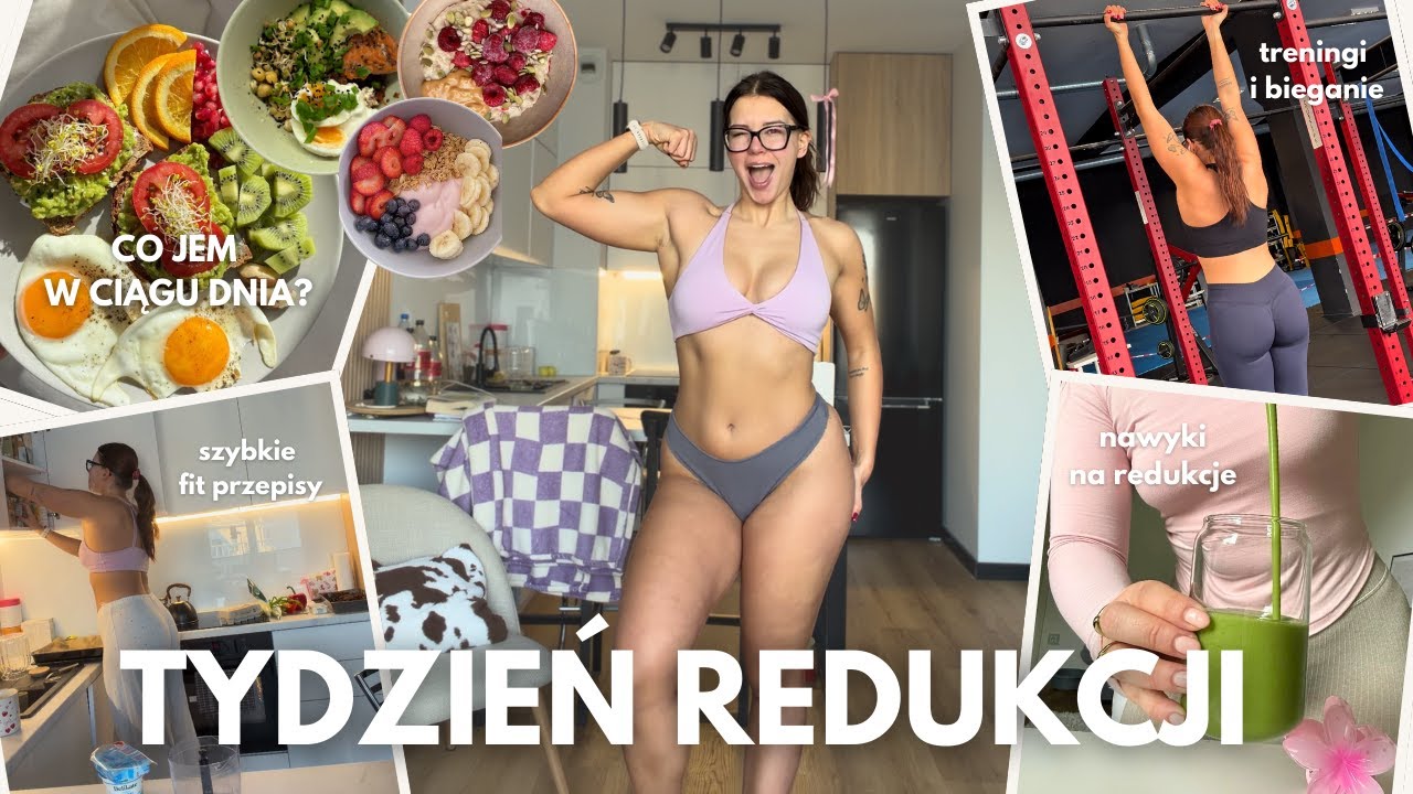 ODCHUDZAMY SIĘ!❤️ pierwszy tydzień mojej redukcji, co jem i jak trenuję?