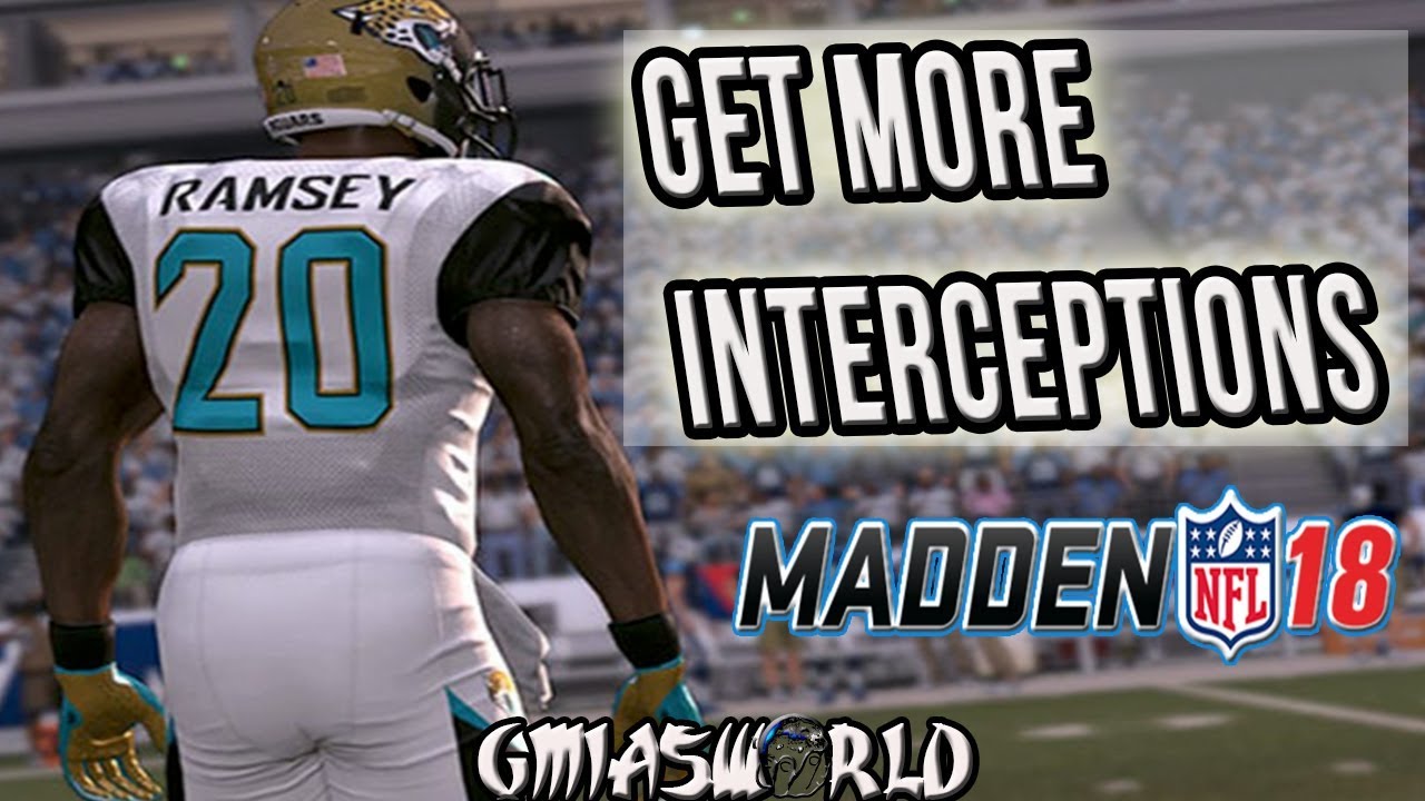 HOW TO GET PERFECT TIMING USER PICKS IN MADDEN 18 - Intercept Any Pass In Madden 18