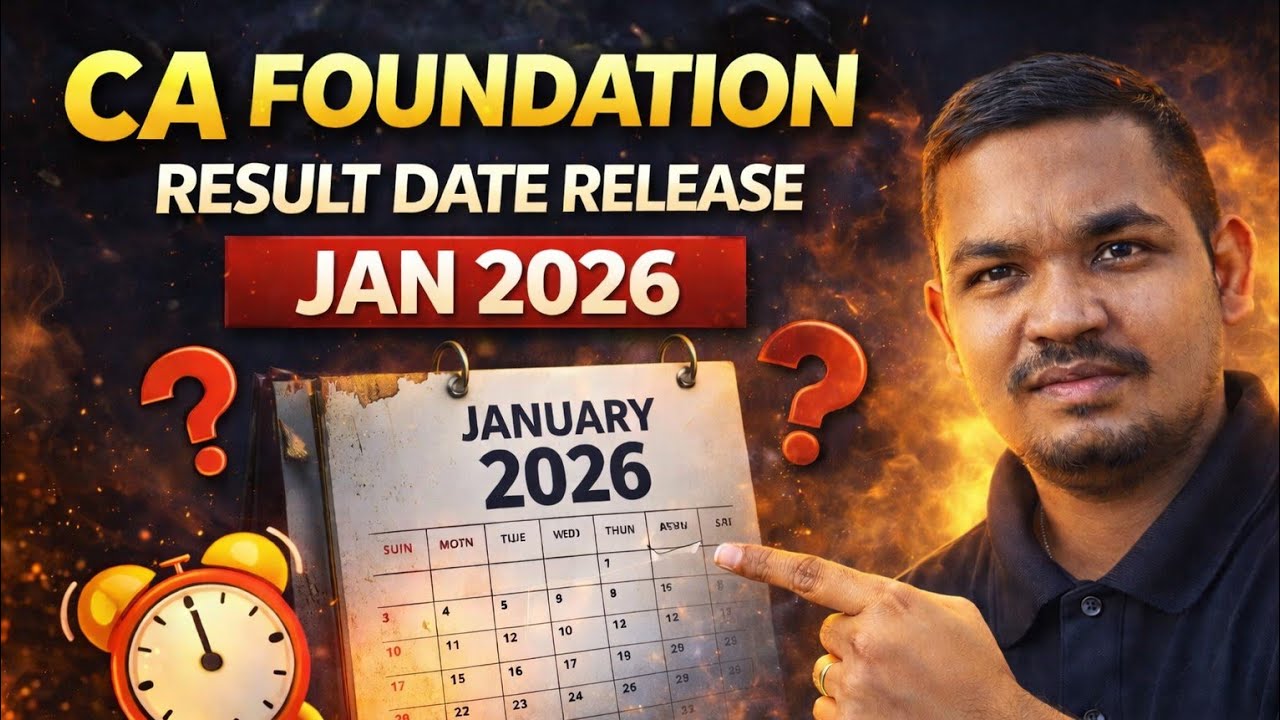 😱 ca foundation result out? jan 2026 🔥 || 🚨 ca foundation result jan 2026 ⏰