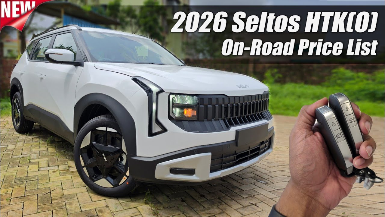 2026 Kia Seltos HTK(O) with On Road Price List & Mileage