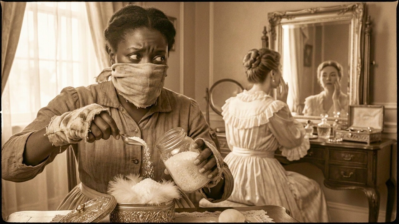 LA ESCLAVA MAQUILLADORA que empolvó el rostro de su ama con ARSÉNICO BLANCO: ¡La Piel Derretida!