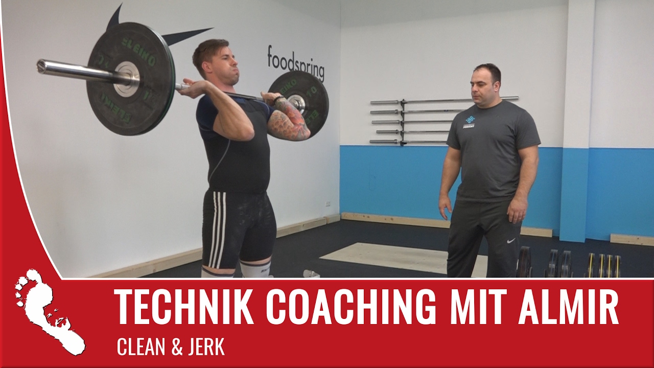 Taugt Jay zum Gewichtheben? | Clean & Jerk Technik Check bei Almir Velagic