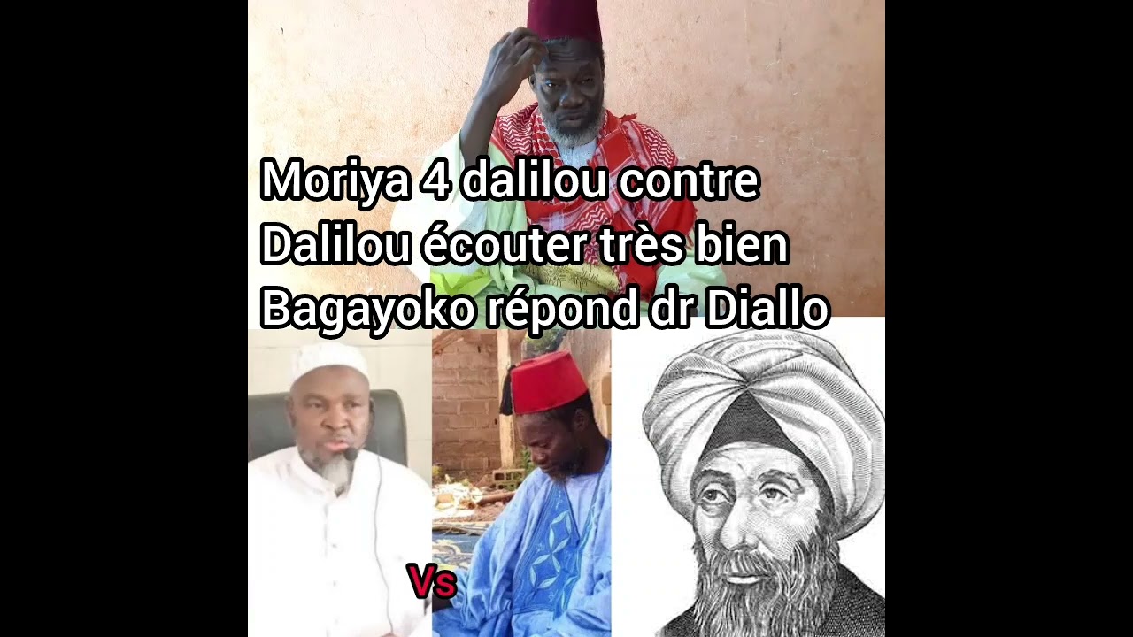 Moriya 4 écoute Bagayoko répond dr Diallo partager est abonné merci beaucoup 