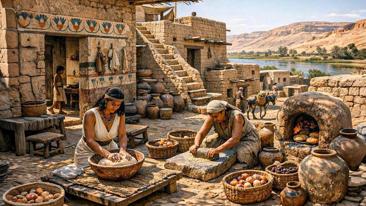 Com’erano le case nell’Antico Egitto 3.500 anni fa