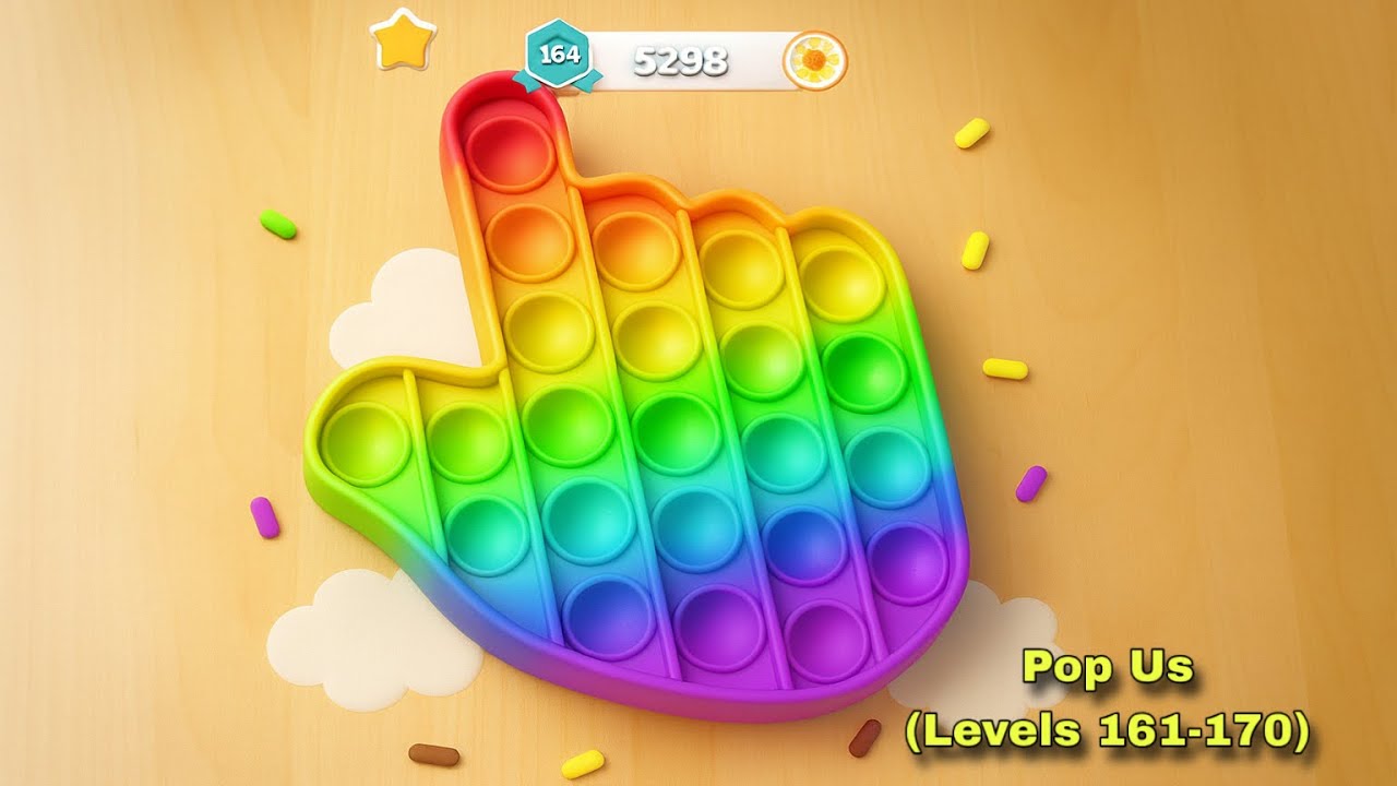 Pop Us - All Levels Gameplay Pop Pi (Levels 161-170)