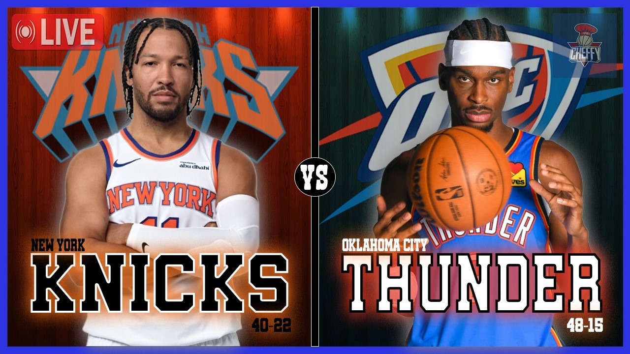 New York Knicks VS Oklahoma City Thunder LIVE Play-By-Play | Pre and Post Game Coverage!
