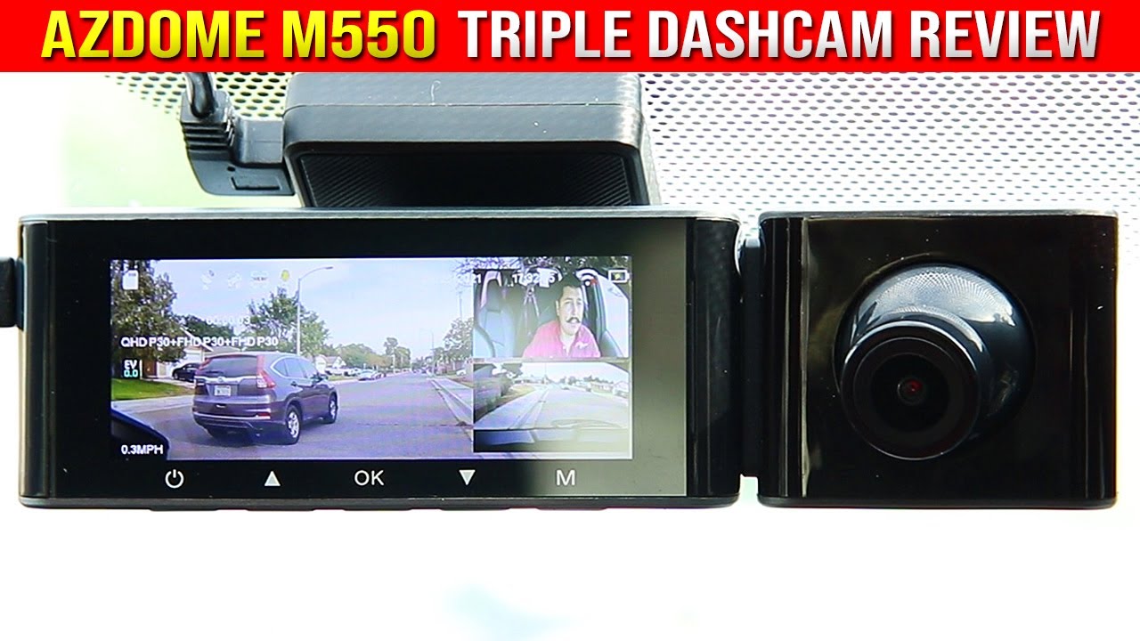AZDOME M550 4K Dash Cam Review (GPS & Park Mode)