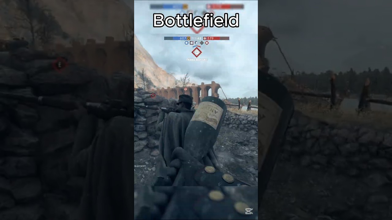 This sniper bot got wine bottled #battlefield1 #gaming #battlefield #bf1