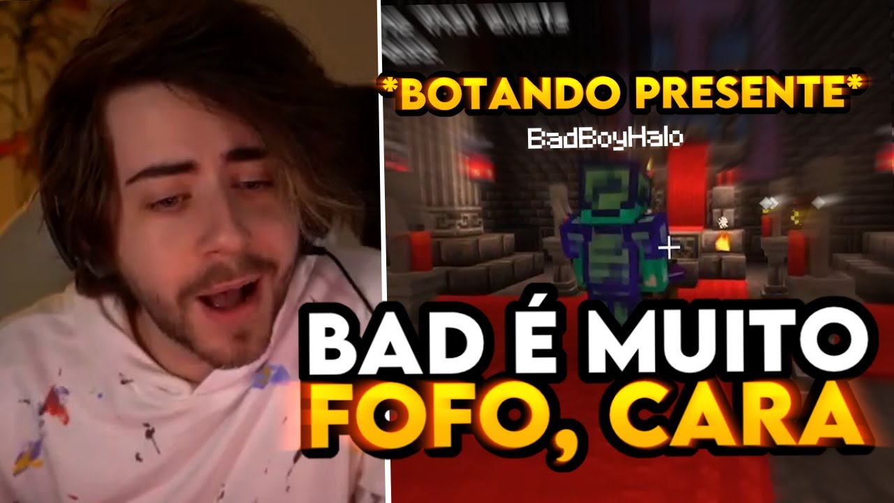 BADBOYHALO DEIXANDO UM PRESENTE 