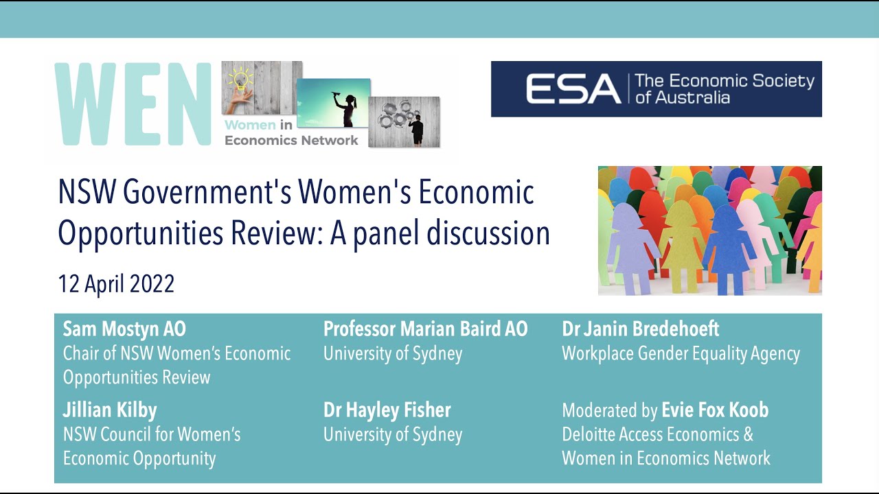 Women's economic opportunities