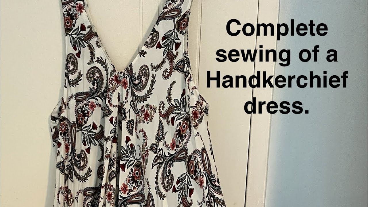 Sewing a Handkerchief hem dress